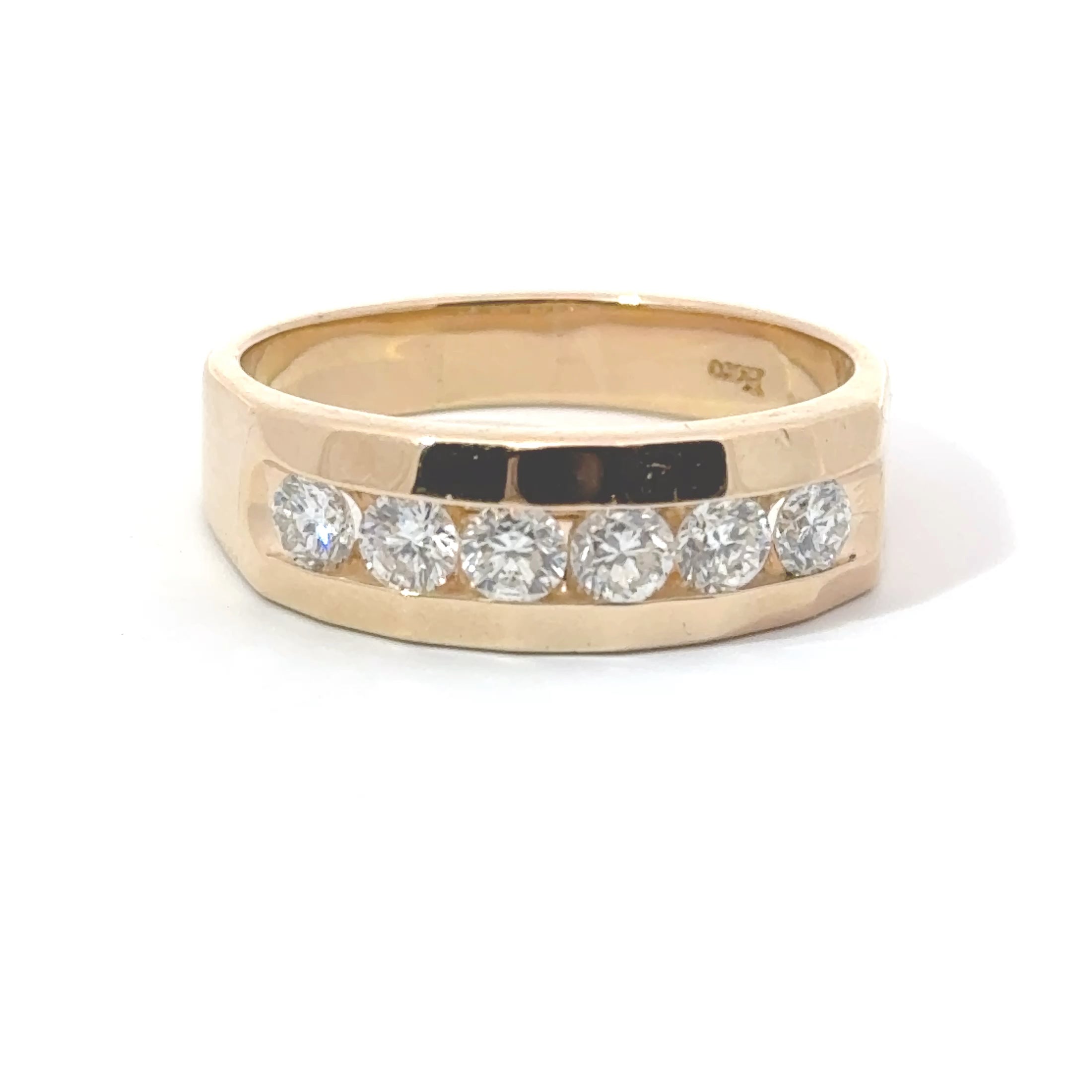 Men’s 6-Stone Diamond Band