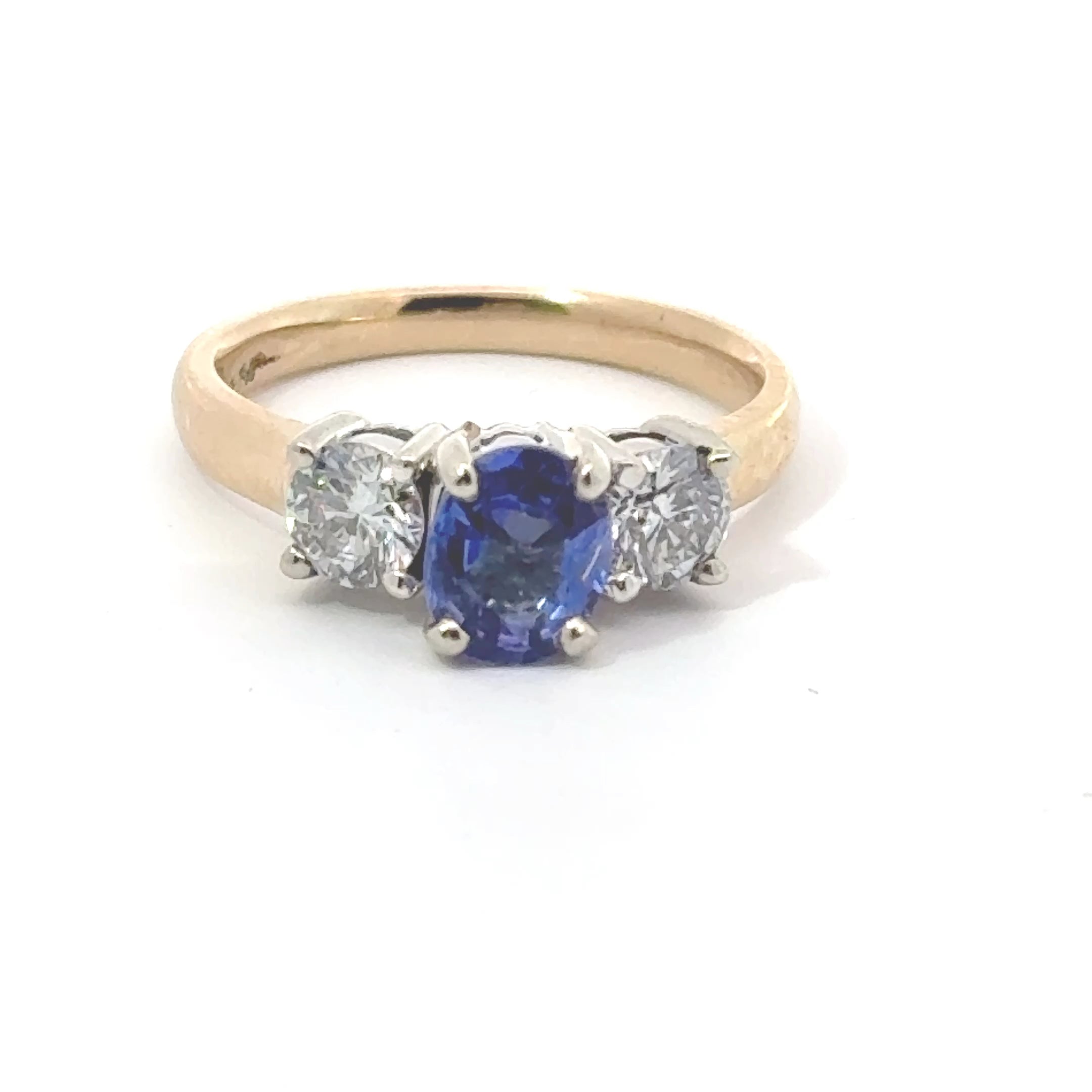 A. Jaffe Tanzanite and Diamond Ring